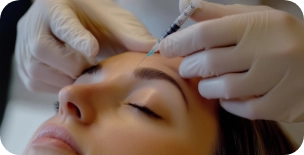 forehead lines botox