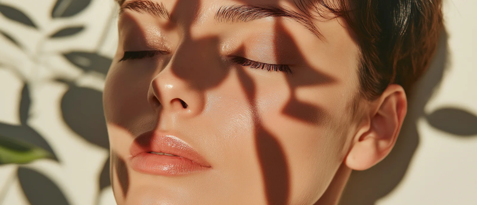 woman with flawless glowing skin